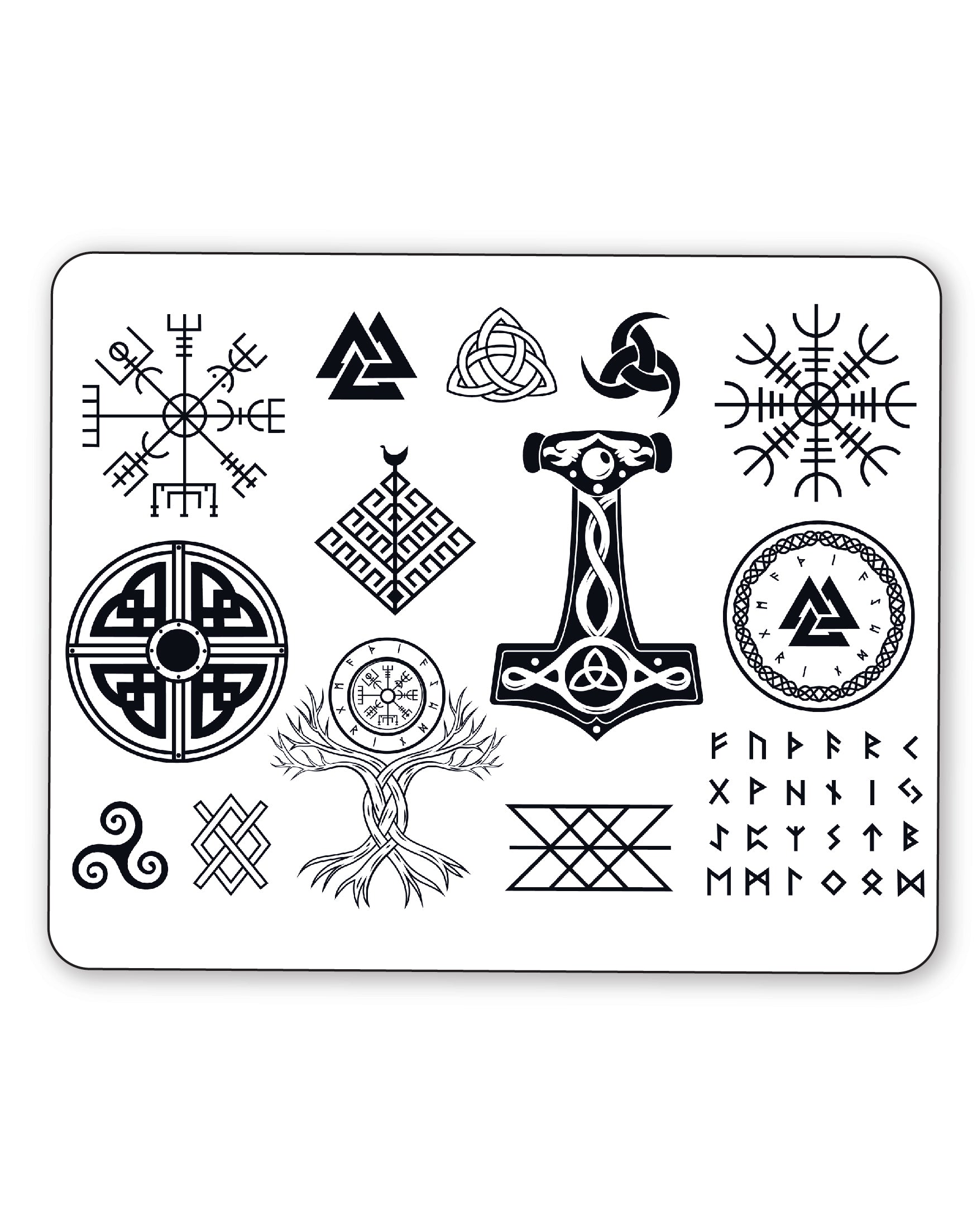 (38 Tattoos) Celtic Symbols - Semi-Permanent Tattoos