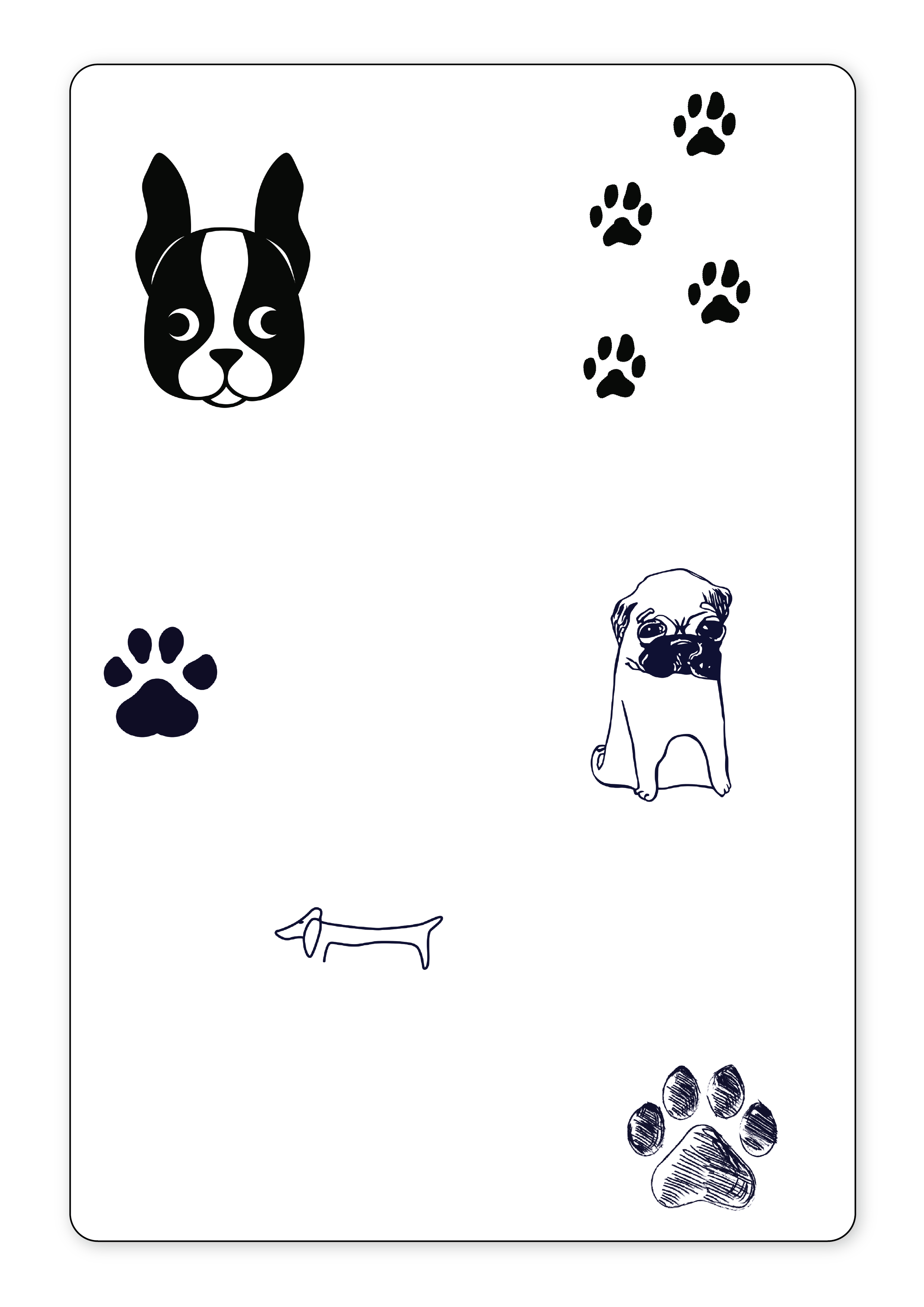 (6 Tattoos) Doggy Style - Semi-Permanent Tattoos