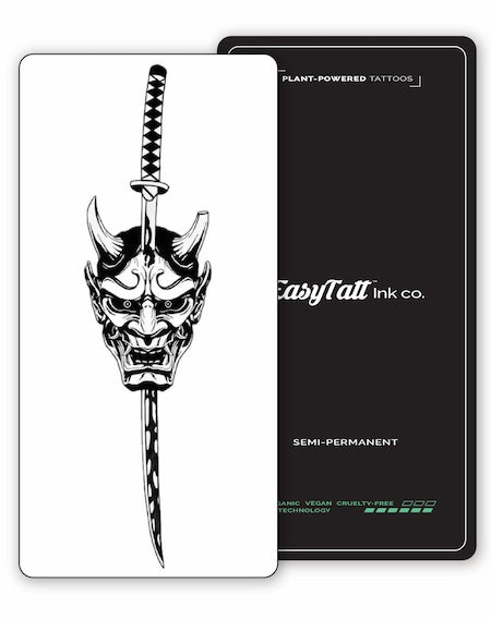 Oni Sword - Semi-Permanent Tattoo